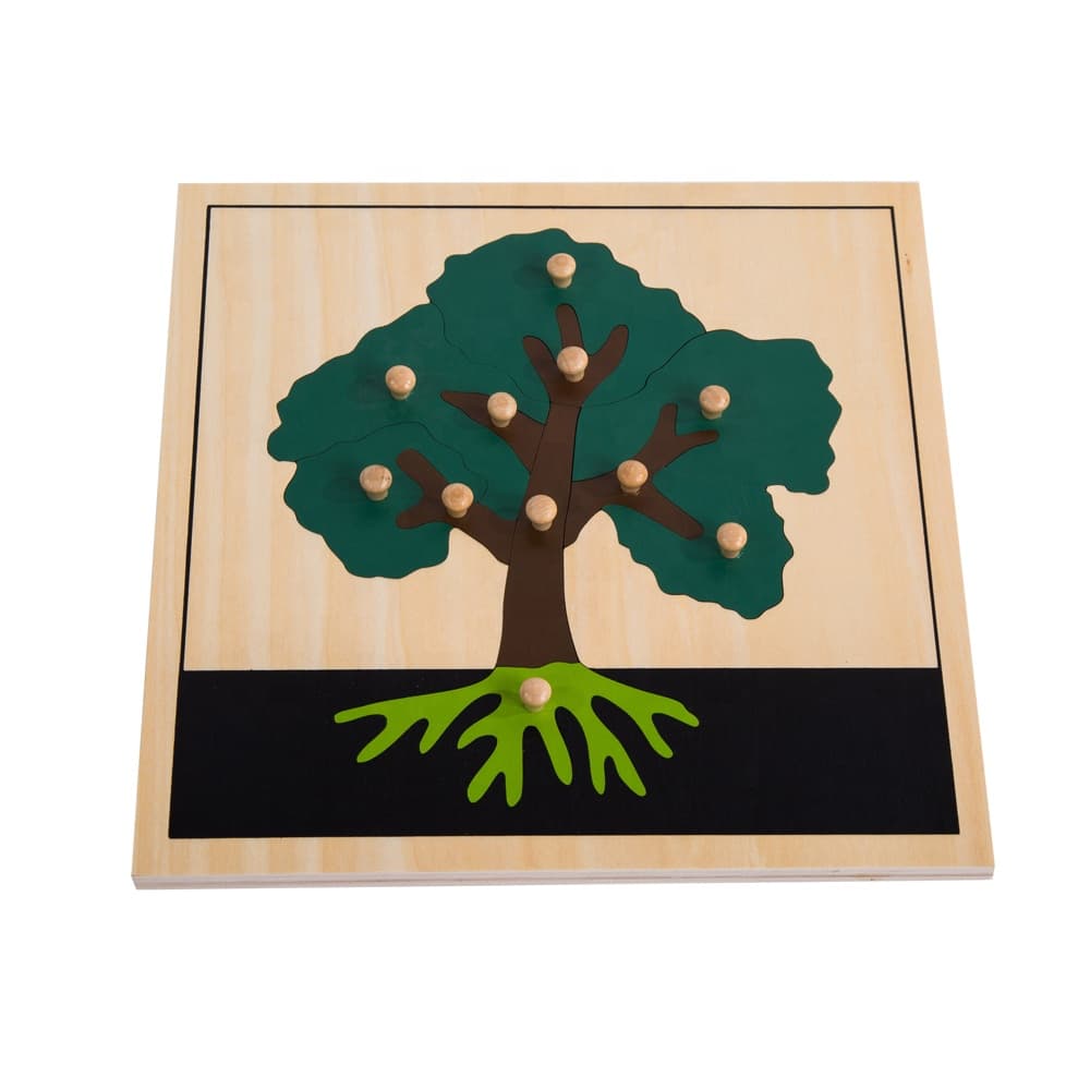 Rompecabezas de madera Árbol Montessori